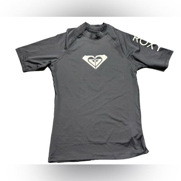 ROXY Beach Classics Short Sleeve Rashguard sun protection lightweight shirt NWT - Picture 3 of 14